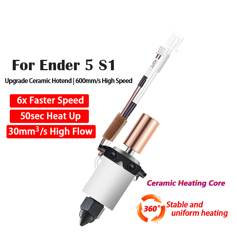 High Flow Ceramic Hotend - Керамический Hotend для Ender 5 S1