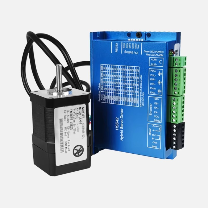 Гибридный 42x42 мм, 0,5 Нм, 2- – обзор и цена Closed Loop Stepper Motor Nema 17